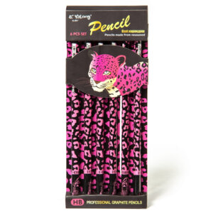 Карандаш ч/г НB Саванна круглый по 6шт YL815013-3