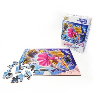 Фигурный деревянный пазл Алиса в Зазеркалье Страна сказок 60 дет 8260