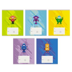 Тетрадь  12л Клетка Роботы ТК127316