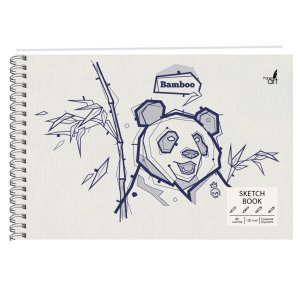 Скетчбук  80л А5+ Panda book 120г/м2 Спираль ТС5804837