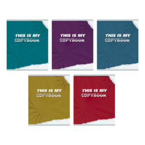 Тетрадь  96л Клетка My Copybook в уп 5 вида ТК967967