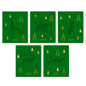 Тетрадь  48л А5 Клетка TOTAL GREEN Fauna ТККЛ487306