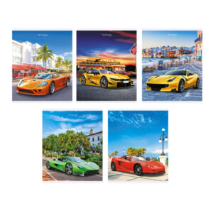 Тетрадь  48л Линия Спорткар 5 диз ТЛ488360