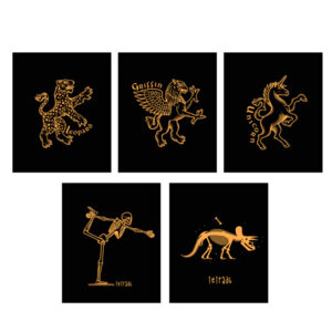 Тетрадь  48л Клетка TOTAL BLACK микс ТК488473