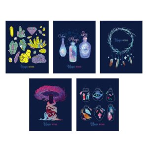 Тетрадь  48л Клетка выб лак блестки Серебро Магическая серия ТКБ488251