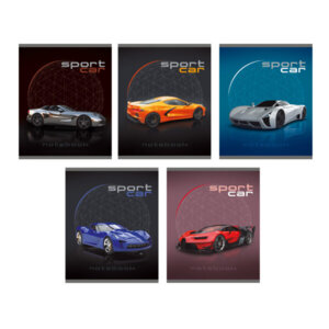 Тетрадь  80л Клетка Sport car ТК808611