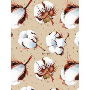 Книга для записей 48л А6 Клетка Cotton КЗ6483727