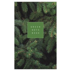 Блокнот 40л А5 Клетка Green склейка БСК540170