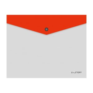 Папка конверт А5 на кнопке 180мкм ПКПФ50214