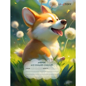 Дневник 1-4 Щенок корги ДМ254802
