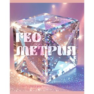 Тетрадь предм 48л Клетка Сияние Геометрия ТТФ489382