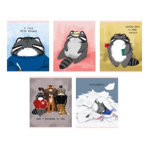 Тетрадь  48л Клетка Манул Манулыч мелован ТКЛ489183