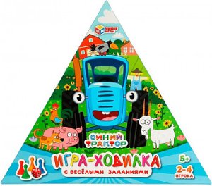 Умка Настол Игра Ходилка Синий трактор треугол