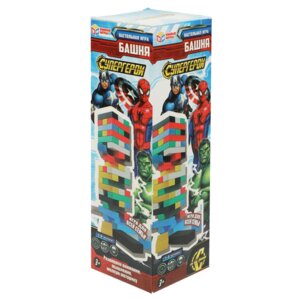 Умка Настол Игра Башня дерево Супергерои