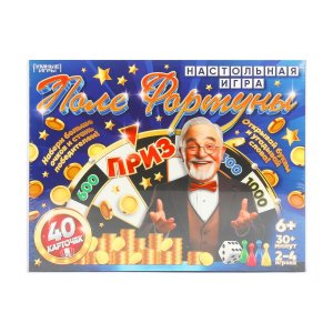 Умка Настол Игра Ходилка Поле Фортуны 40 карточек 