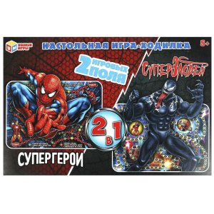Умка Настол Игра Ходилка Супергерои 