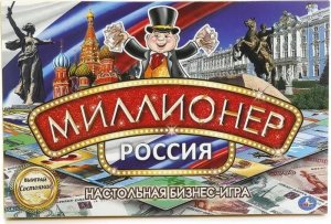 Игра настол Бизнес Миллионер Россия 