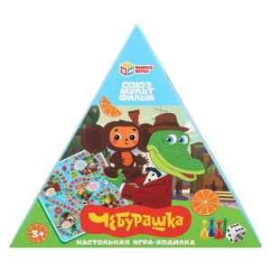 Умка Настол Игра Ходилка Чебурашка СОЮЗМУЛЬТФИЛЬМ 