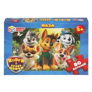 Паззл   80 Корги & Суперщенки 