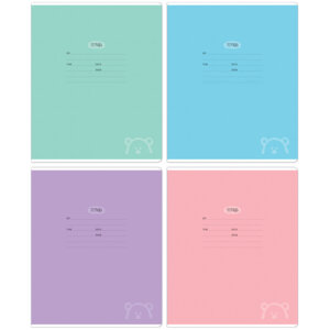 Тетрадь  18л Клетка Оne-colored MS_30917