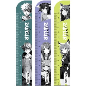 Линейка дерево 15см Anime MS_59660