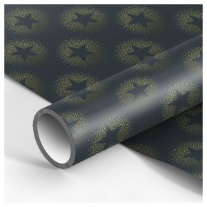 Бумага упаковочная глянц 70*100см Stars 80г/м2 MS_62838