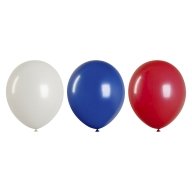 Воздушные шары 50шт М12/30см MESHU Триколор пастель 3 цвета ассорти MS_31627
