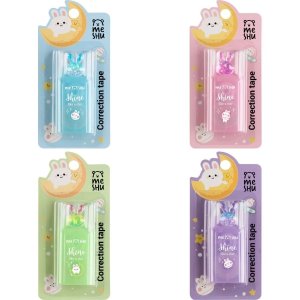 Корректирующая лента Shiny Bunny 5мм*6м блистер европодвес ассорти MS_65615