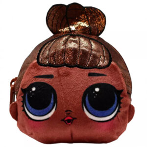 Плюшевая сумочка антистресс c эфф глиттера и сюрпризом внутри LOL MissBaby 04912