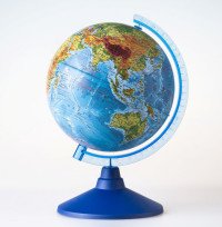 Глобус физический 15см на круглой подставке Ке011500196