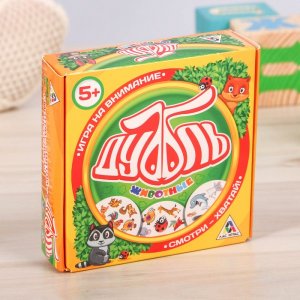 Игра наст на реакцию и внимание Дуббль Животные 2579447