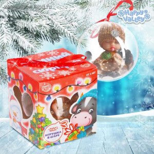 Игрушка в шаре Зимний сюрприз HAPPY VALLEY 4154752