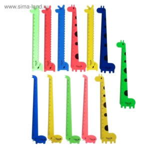 Линейка 15см Детская фигурки с рисунком МИКС 299500