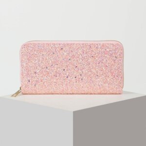 Кошелек жен 19*10см цвет розовый 5034700