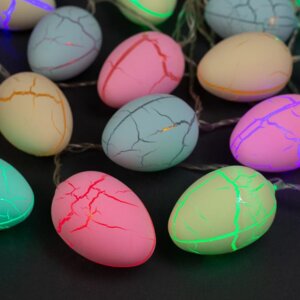 Гирлянда нить DCR 4м с насадками Лампион IP20 Н.С. LED-20-220V 8 реж МУЛЬТИ 3590756