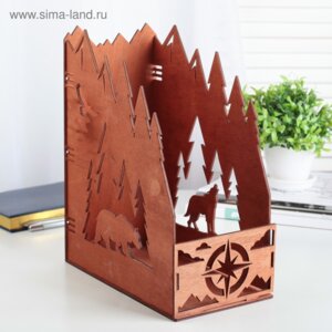 Органайзер для папок Горы 26,8х30х15см 3680287