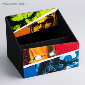 Органайзер для канц Супергерои Мстители 140х170х150мм 5078493