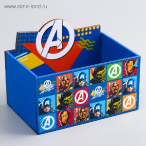 Органайзер для канц Супергерои Мстители 150х100х80мм 5078500