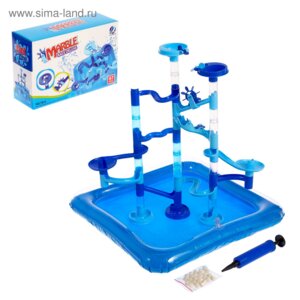 Конструктор марблс Водный аттракцион 47 деталей с бассейном  4640368