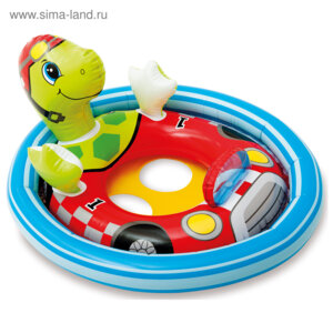 Круг надувной для плавания с сиденьем Зверюшки в ассорт от 3-4 л 59570NP 589379