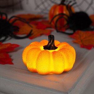 Фигура световая "Тыква", 4х7 см, AG13х3, Т/БЕЛЫЙ   6913855