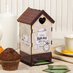 Чайный домик Время пить чай 20х8,6см 4594730