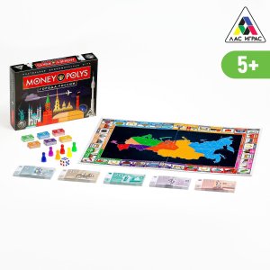 Игра наст Money Polys Города России 5+ 5231523