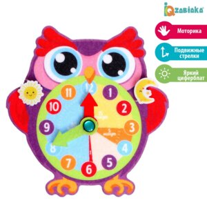 Набор развивающий из фетра Изучаем время Ф275 7442672