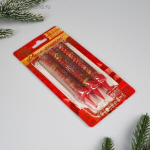 Свечи Фонтаны С новым годом 3шт 4717222