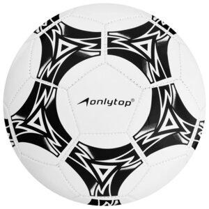 Мяч футбольный ONLYTOP размер 5, 280 гр 32 панели 2 подслоя машин сшивка 534858