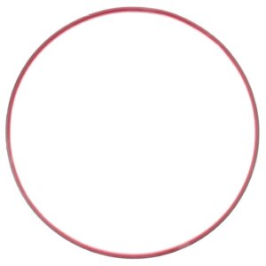 Обруч гимнастический стальной d 900 мм утяжеленный 1.1 кг цвета микс 625909