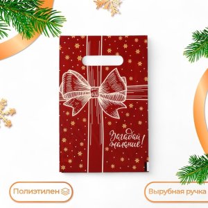 Полиэтиленовый пакет Бант НГ 20х30см 9748160