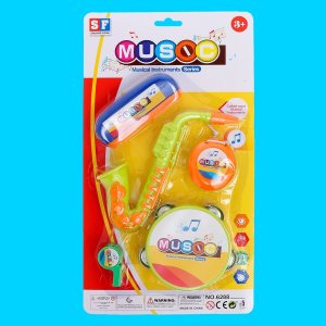 Набор музыкальных инструментов Оркестр 5 предметов МИКС 6980916