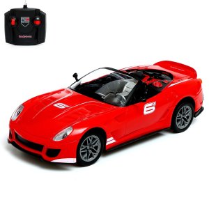 Машина р/у Кабриолет работает от акб красный 9577524